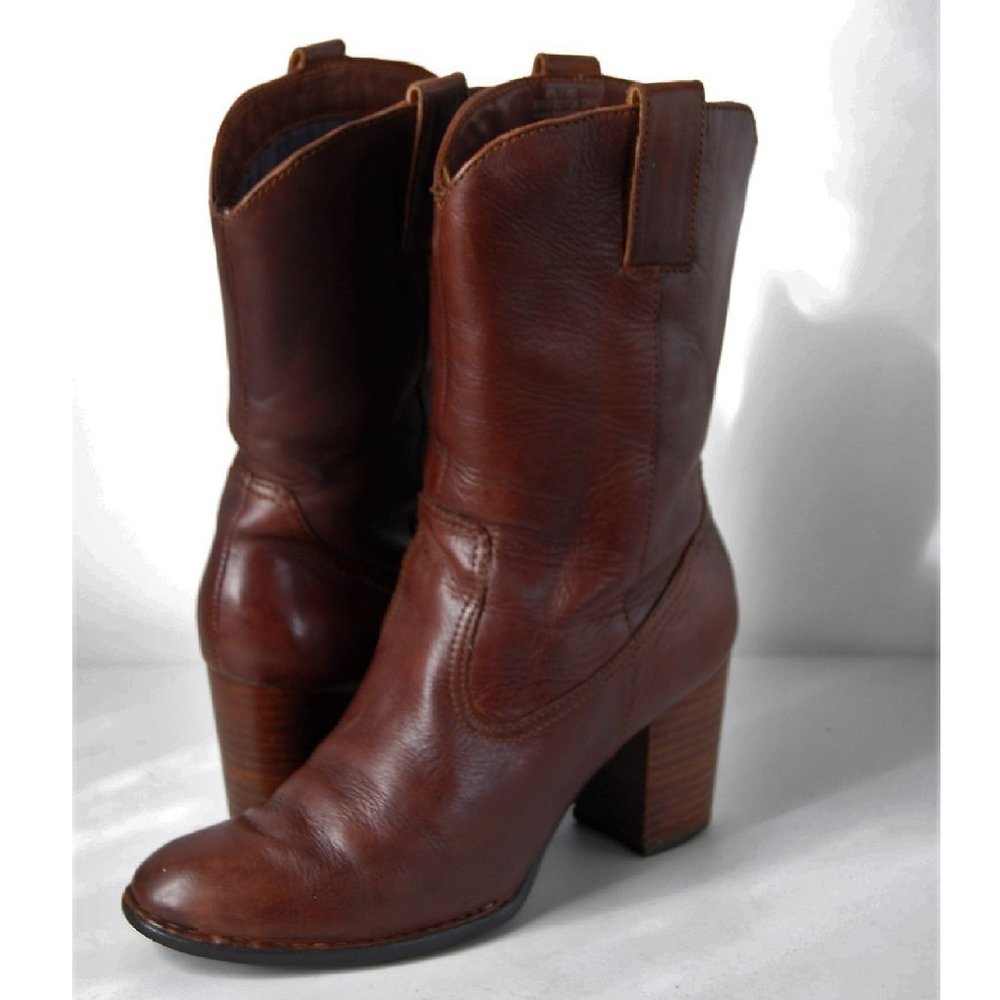 Born Crown Women's "Allegra" Western Leather Boots